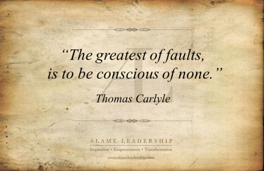 AL Inspiring Quote on Honest Self Reflection