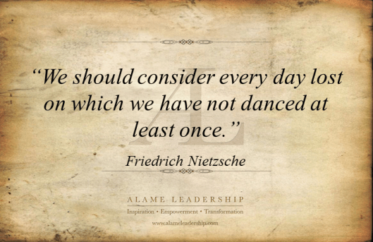 AL Inspiring Quote on Enjoying Life