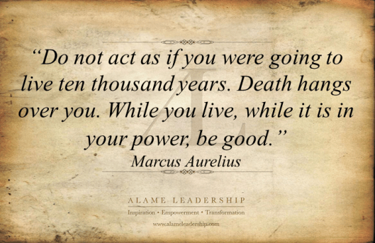 AL Inspiring Quote on Life and Death