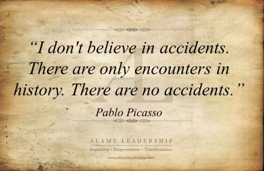 AL Inspiring Quote on Non Accidents