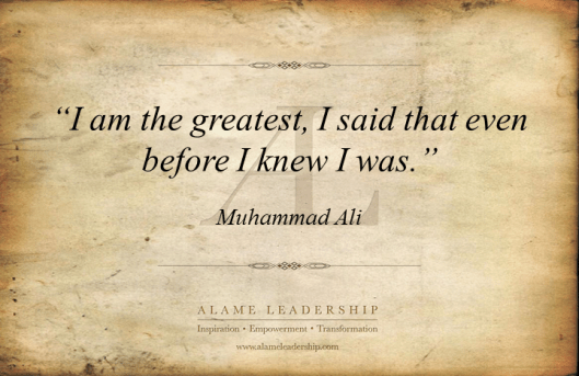 AL Inspiring Quote on Affirmation and Faith