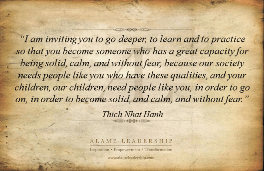 AL Inspiring Quote on Building Character