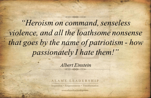 AL Inspiring Quote on Non Violence 2