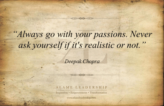 AL Inspiring Quote on Passion