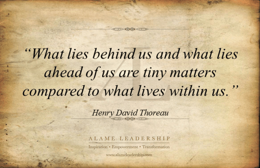 AL Inspiring Quote on the Power Within
