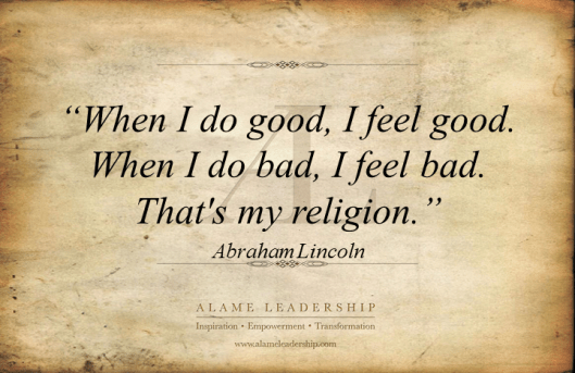 AL Inspiring Quote on Doing Good