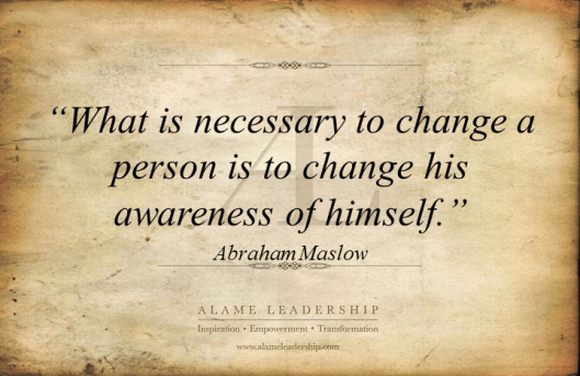 AL Inspiring Quote on Self Image and Change