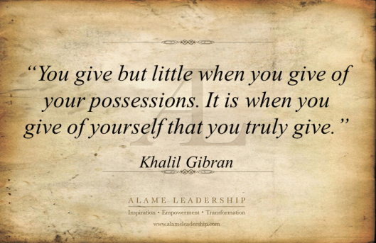 AL Inspiring Quote on Giving 7