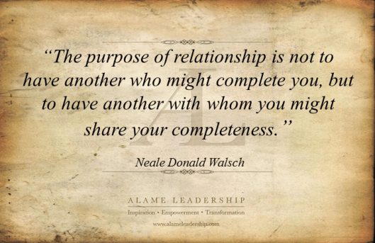 AL Inspiring Quote on Relationships