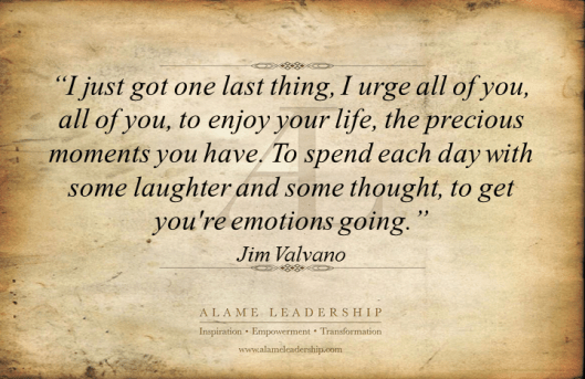 AL Inspiring Quote on Enjoying Life 3