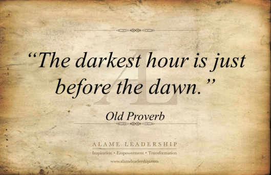 AL Inspiring Quote on Persistence Facing Challenges