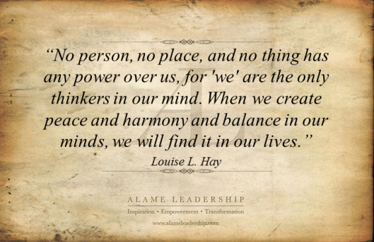 AL Inspiring Quote on Thoughts