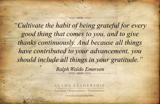 AL Inspiring Quote on Gratitude 2