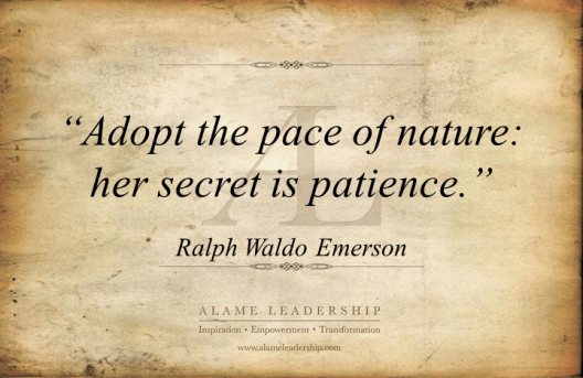 AL Inspiring Quote on Patience