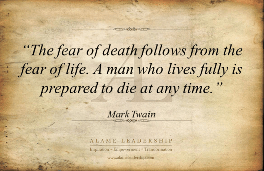 AL Inspiring Quote on True Living